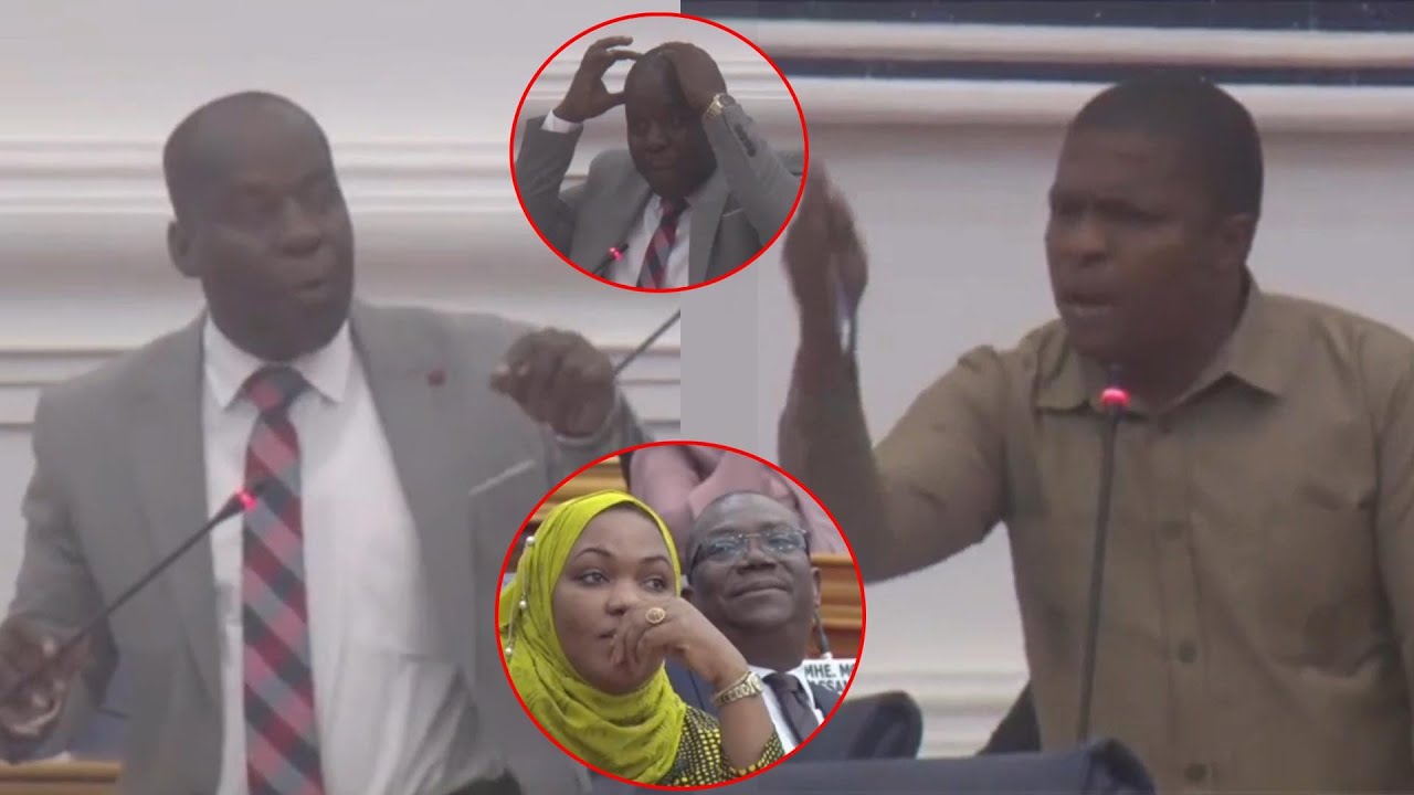 MOTO WAHESHIMIWA WAPANDISHIANA SAUTI BARAZAN KISA MAJI PEMBA MPAKA SPIKA ASHINDWA KAMUA KUINGILIA