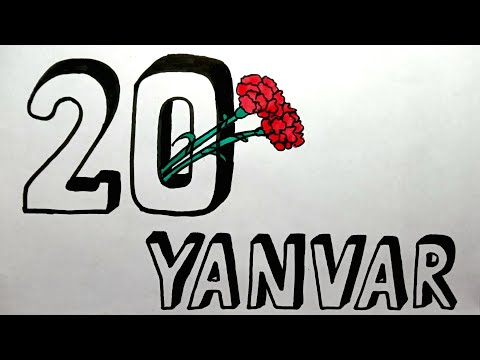 20 YANVAR  / 20 Yanvar'a Aid Şəkil Çəkmək