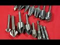 Carbide Rotary Files (Burrs) & Chamfering Bits Comparison & Introduction