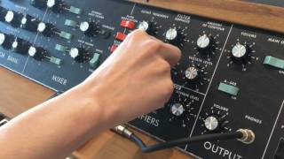 KORGショールームで「Minimoog Model D」に触ってきた