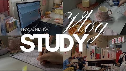 STUDY VLOG - Spend the day with me - working, studying, hanging out 💛