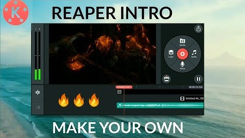 KineMaster Tutorial: Grim Reaper Intro Reveal & Logo Animation -  Kinemaster + Pixellab Tutorial
