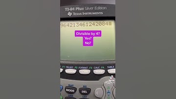 How to Tell if a Number is Divisible by 4!