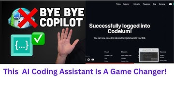 Codeium FREE POWERFUL AI Code Generator! Installation Step by Step