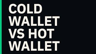 Cold Wallet vs Hot Wallet: Crypto Storage Explained