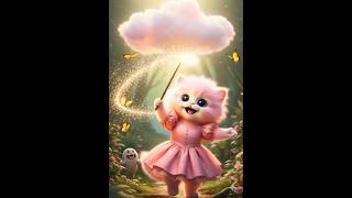 Pinkie’s Magic Rain Gone Wrong! 😂🌧️| Funny AI Animals | Kids Shorts | LoliFoly World (USA UK)