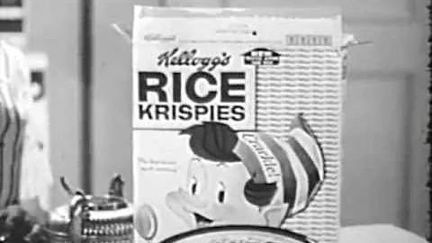 VINTAGE LATE 50s RICE KRISPIES WITH MR WILSON & MR...