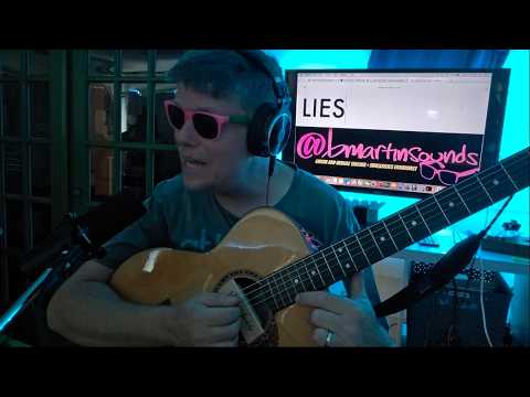 LIES - ZACH BRYAN, LANA DEL REY // GUITAR TUTORIAL (BEGINNER LESSON!)