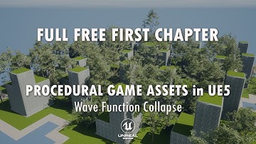 Procedural Game Assets in UE5 - Wave Function Collapse ( First Chapter )