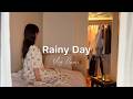 雨の夜のナイトルーティン｜肌寒い梅雨の日の家の中での癒しと料理｜Rainy Night Routine Living Alone in Japan VLOG