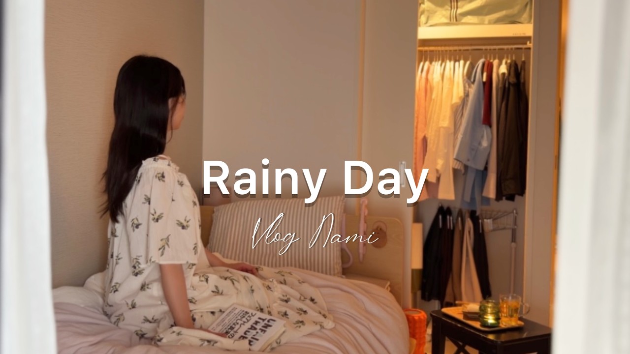 Rainy Night Routine | Indoor Healing and Comfort Food Living Alone