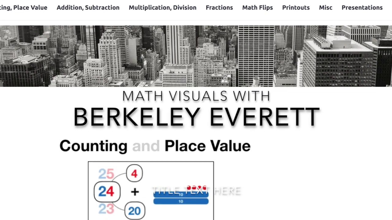 MathVisuals with Berkeley Everett