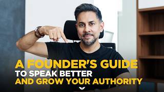 A Founders Guide to Speak Better and Grow Your Authority : Rapid Fire With @vishen