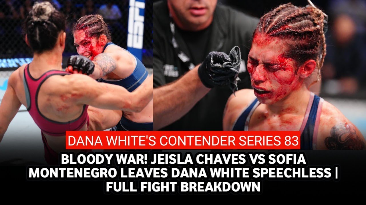 Результаты DWCS 83: Джейсла Чавес против Софии Монтенегро | Кровавая война, которая потрясла Дану...