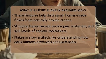 What Is A Lithic Flake In Archaeology? - Anthropology Insights