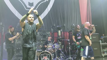 Bad Wolves “Zombie” w/Ivan Moody at DTE 9/1/18
