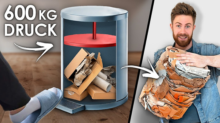 Garbage compactor for home (600kg pressure)