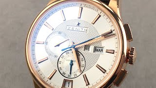 Zenith (El Primero) Captain Winsor Annual Calendar Chronograph 18.2070.4054/02.C711 Watch Review