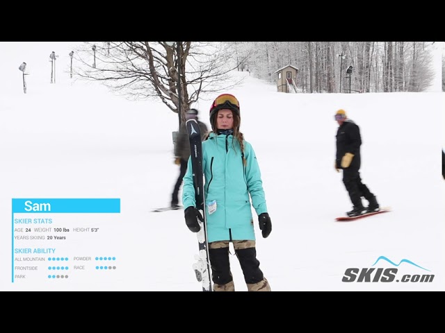 Sam's Review-Atomic Vantage WMN 77 TI Skis 2021-Skis.com - YouTube