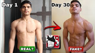 SIX PACK IN 30 DAYS ?? ( Result + App Review ) screenshot 2