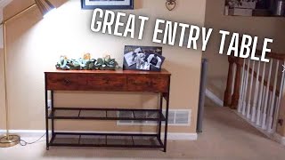 AMAZON REVIEW - BEAUTIFUL CONSOLE/SOFA/ENTRY TABLE