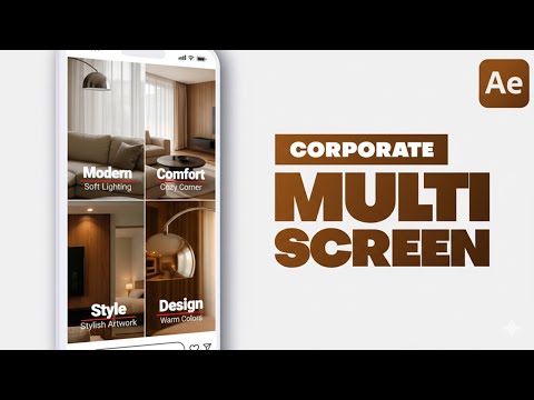 Vertical Corporate Multiscreen 📱 After Effects Template