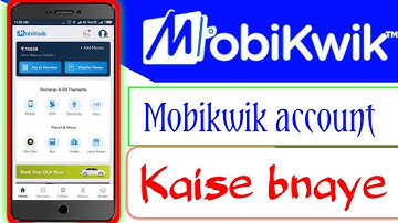 Mobikwik account kaise banye ||| How to create mobikwik account