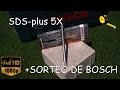 ANÁLISIS DE LAS NUEVAS BROCAS SDS-plus 5X DE BOSCH