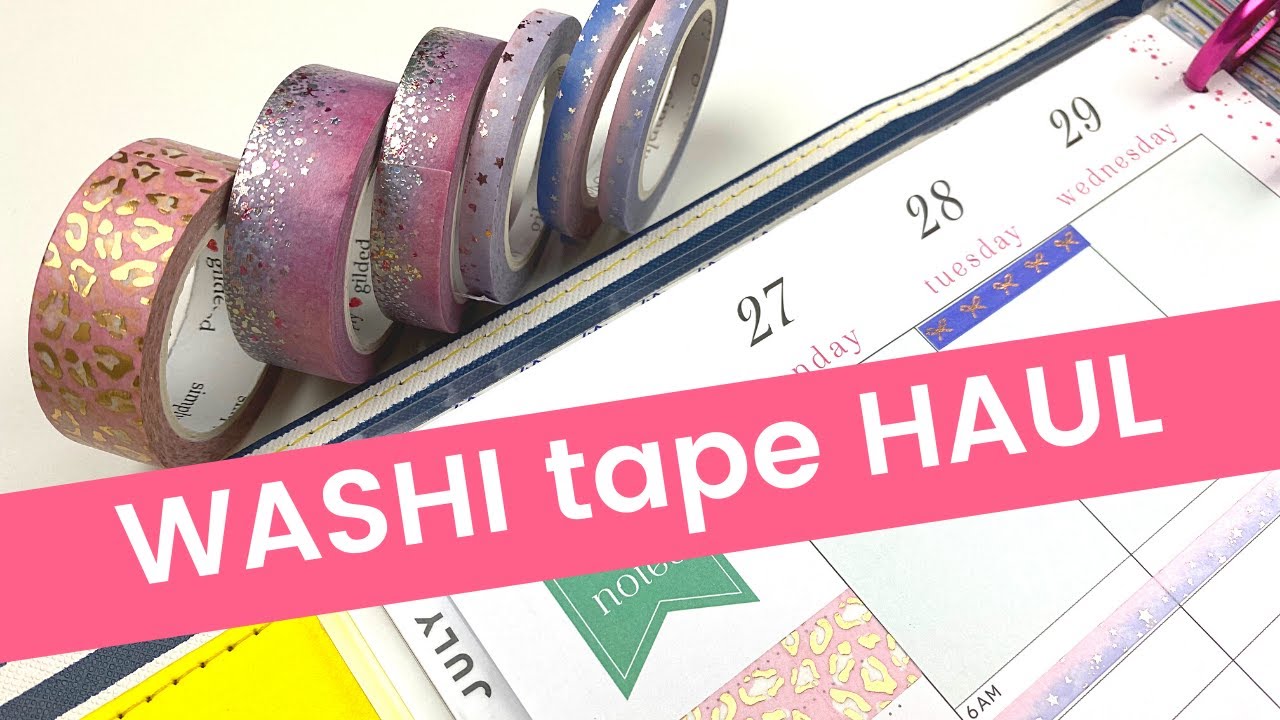 Washi Tape Shop Unboxing and Haul! New Tapes and Stickers! June