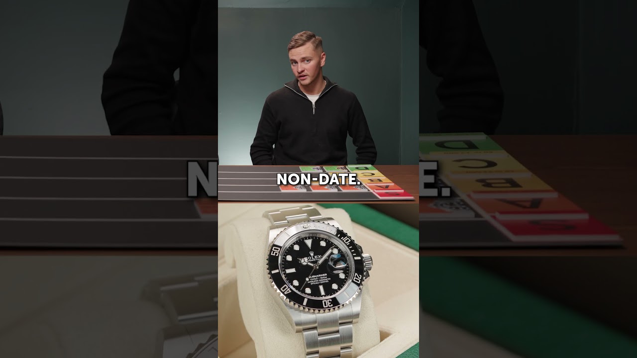 Предпочитаете ли вы модель Rolex Submariner без даты?
