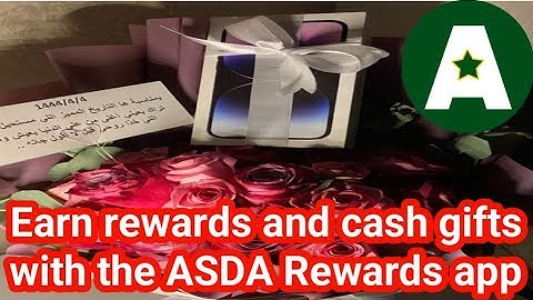 How to use the application ASDA Rewards