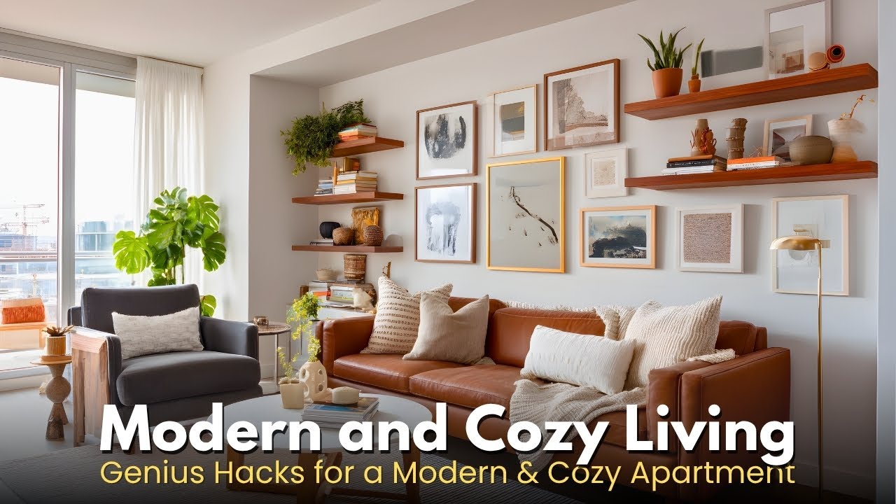 Genius Small Apartment Decor Hacks Brilliant Modern & Cozy Design Ideas ...