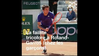 Roland-Garros: Le bilan cata des Français après le 1er tour