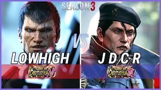 Tekken 8 (SEASON 3) | LOWHIGH (Bryan) Vs JDCR (Dragunov) | High Level Gameplay