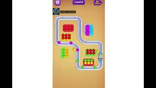 Color Loop Puzzle Level 8. Walkthrough Gameplay 