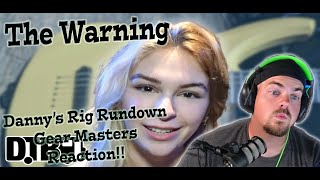 The Warning Danny's Gear Rundown - Gear Masters Ep. 471 - Guitar Players Reaction