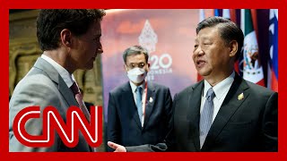 China's Xi scolds Canadian prime minister in hot mic moment