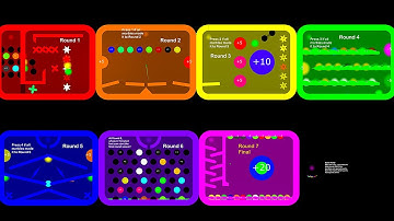 Paint + Collect Points Marble Race In Algodoo - Thc Game Mobile