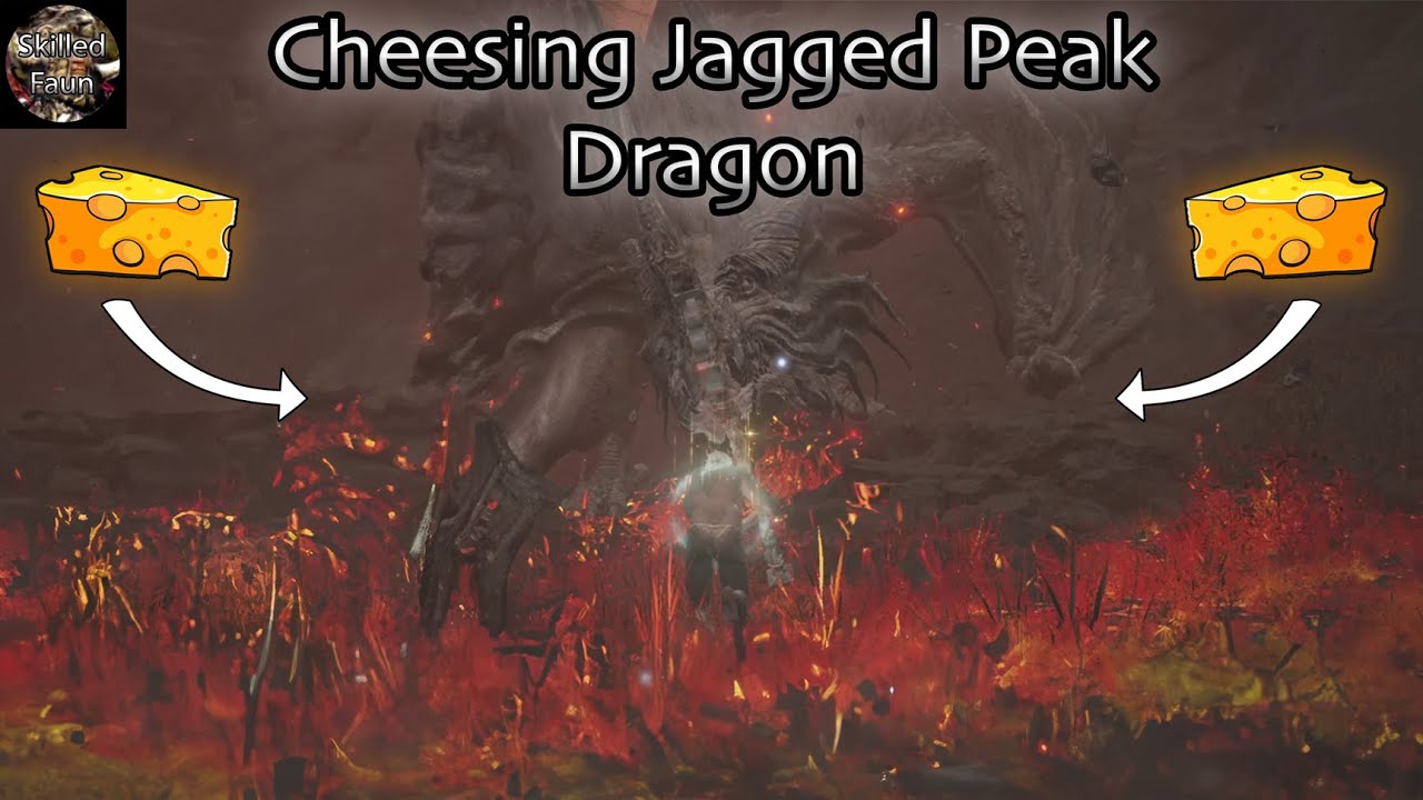 How to beat Jagged Peak Dragon (Elden Ring Shadow of the Erdtree Guide