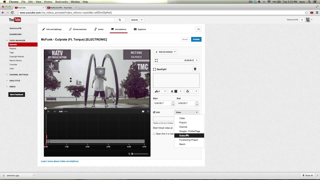 How to Add Annotations to YouTube Videos 2013