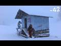 EXTREME SURVIVAL in -45°F ALASKA: Worst Snow Storm I've Seen - Trapped at my Off Grid Cabin