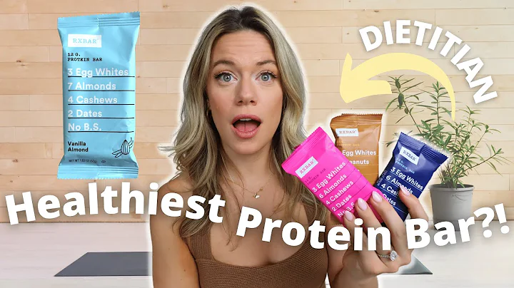 Dietitian Reviews RX Protein Bars || What is the Healthiest Protein Bar?! || Best Protein Bar Ep 5