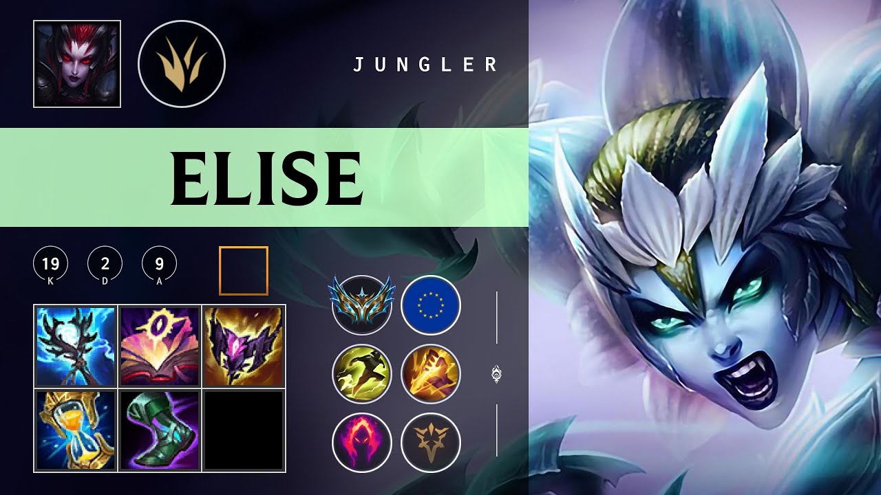 Elise Jungle vs Diana - EUW Challenger Patch 26.02