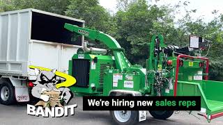 Bandit Qld is hiring || Sales Representative by Tree Care Machinery - Bandit, Hansa, Cast Loaders 343 views 1 year ago 1 minute, 6 seconds