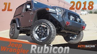 Новый 2018 Jeep Wrangler JL Rubicon видео. Тест драйв Нового Джип Вранглер Рубикон 2018 на Русском.