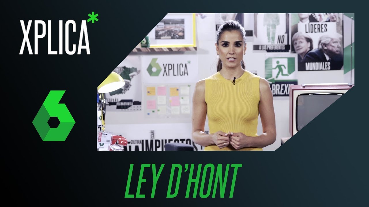 Así funciona la Ley  D'Hondt