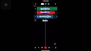 Quibble Meebkin Gaddzooks Trio