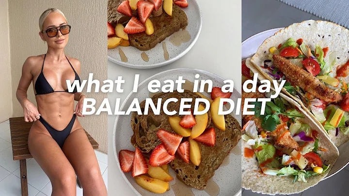 WHAT I EAT IN A DAY | Healthy yet balanced diet!
