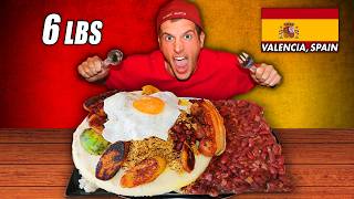 Taking On a MASSIVE 6 LB Colombian Food Challenge in Valencia, Spain!