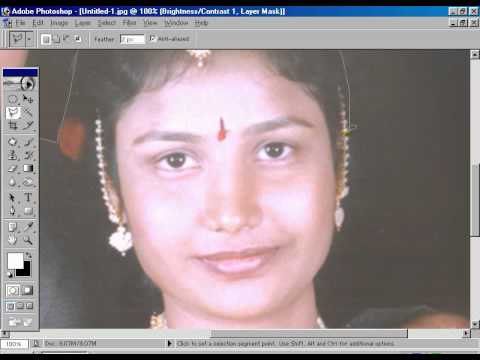 Photoshop Telugu Tutorials:How to photo cutting